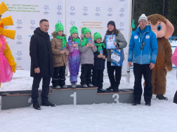 Городские соревнования по лыжным гонкам  среди детей 6 – 7 лет.